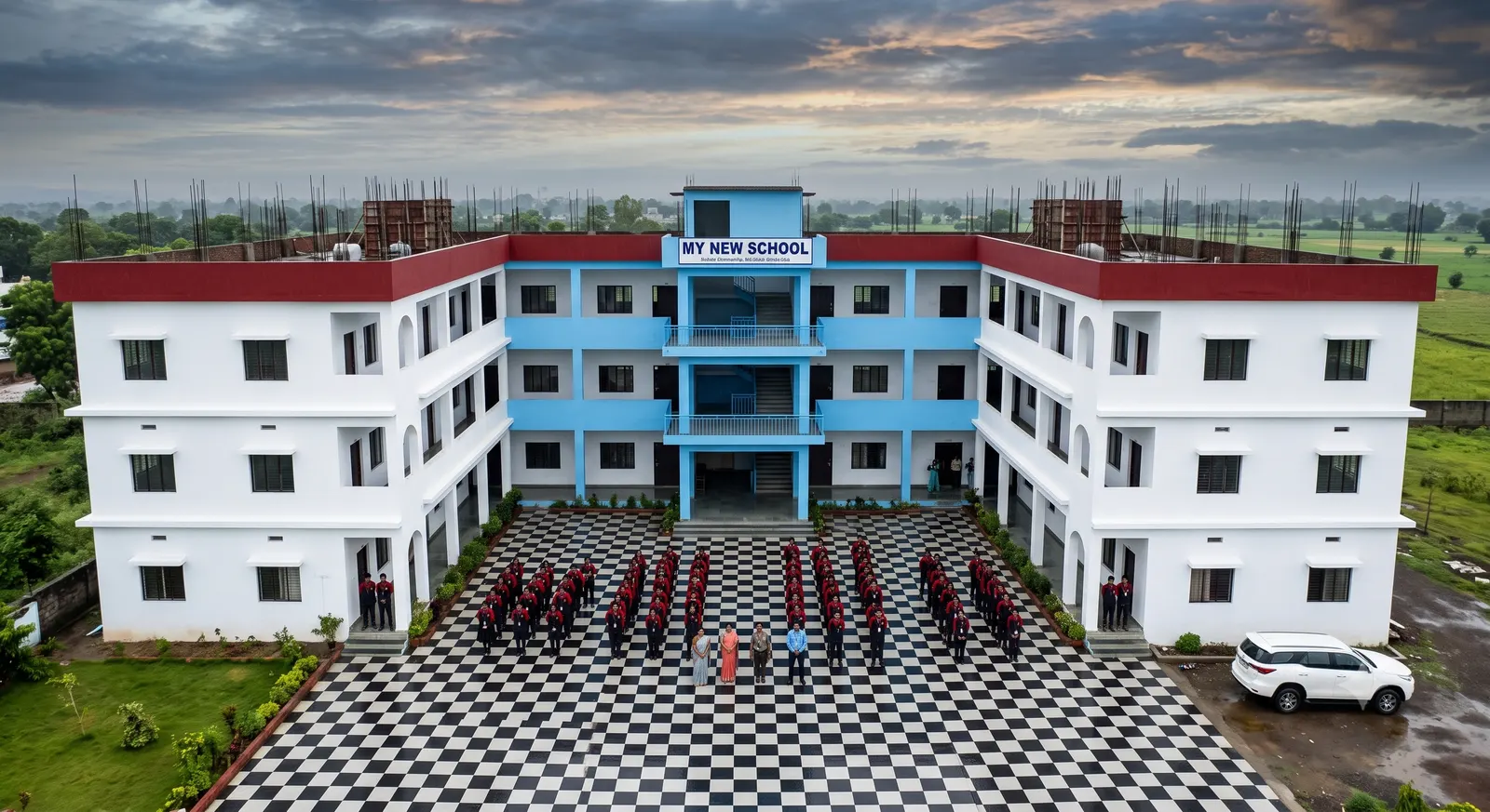 College campus grounds at Sheikh-ul-Alam College of Education, Kupwara