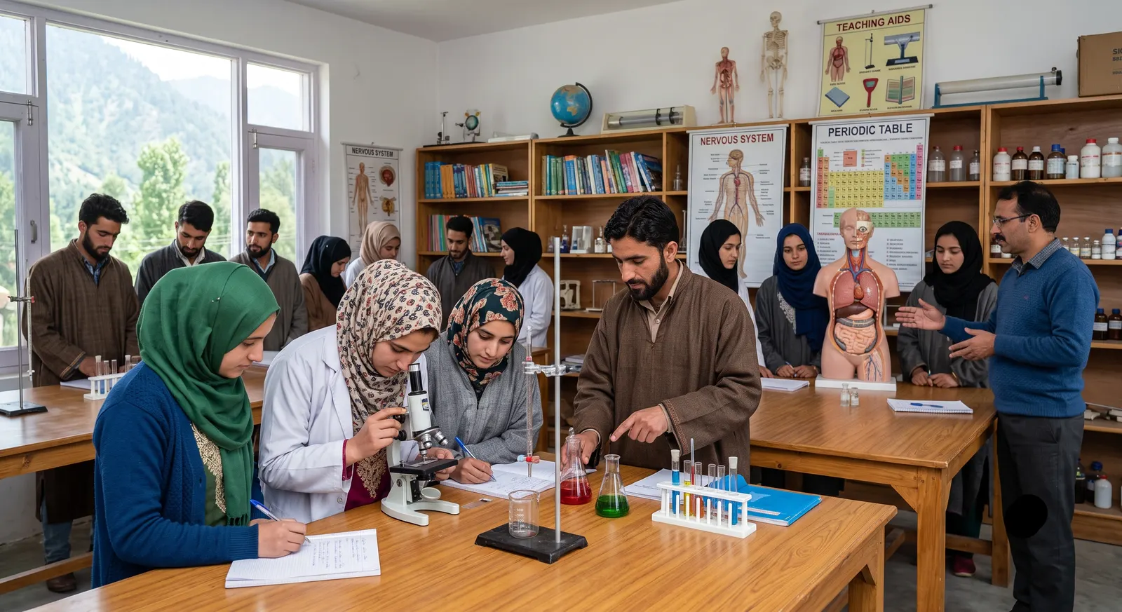 Biology Laboratory at Sheikh-ul-Alam College of Education, Kupwara